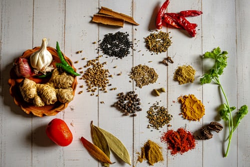 Four Indian Spice Mixes