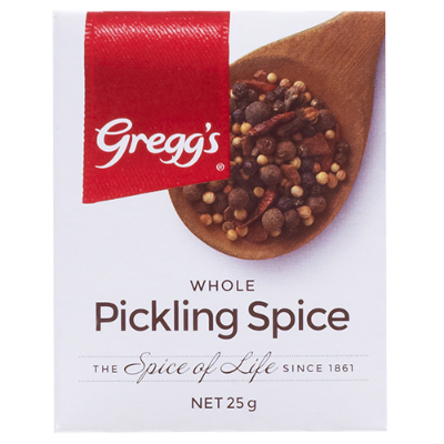 Pickling Spice Whole Gregg's 25g - Spice Pantry