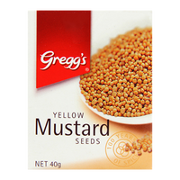 Yellow Mustard Seeds Gregg's 40g - Spice Pantry