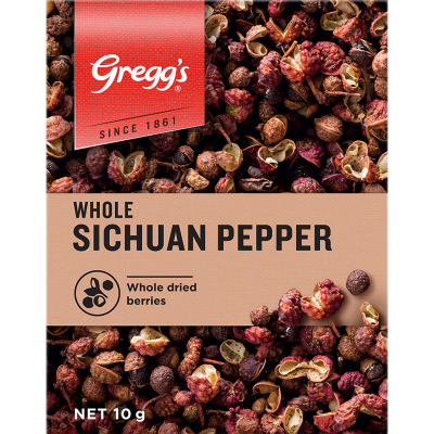 Sichuan Pepper Whole Gregg's 10g - Spice Pantry